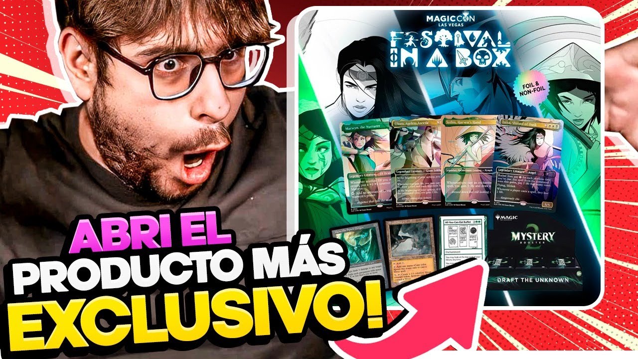 ABRI el producto MÁS EXCLUSIVO de Magic!! festival in a box