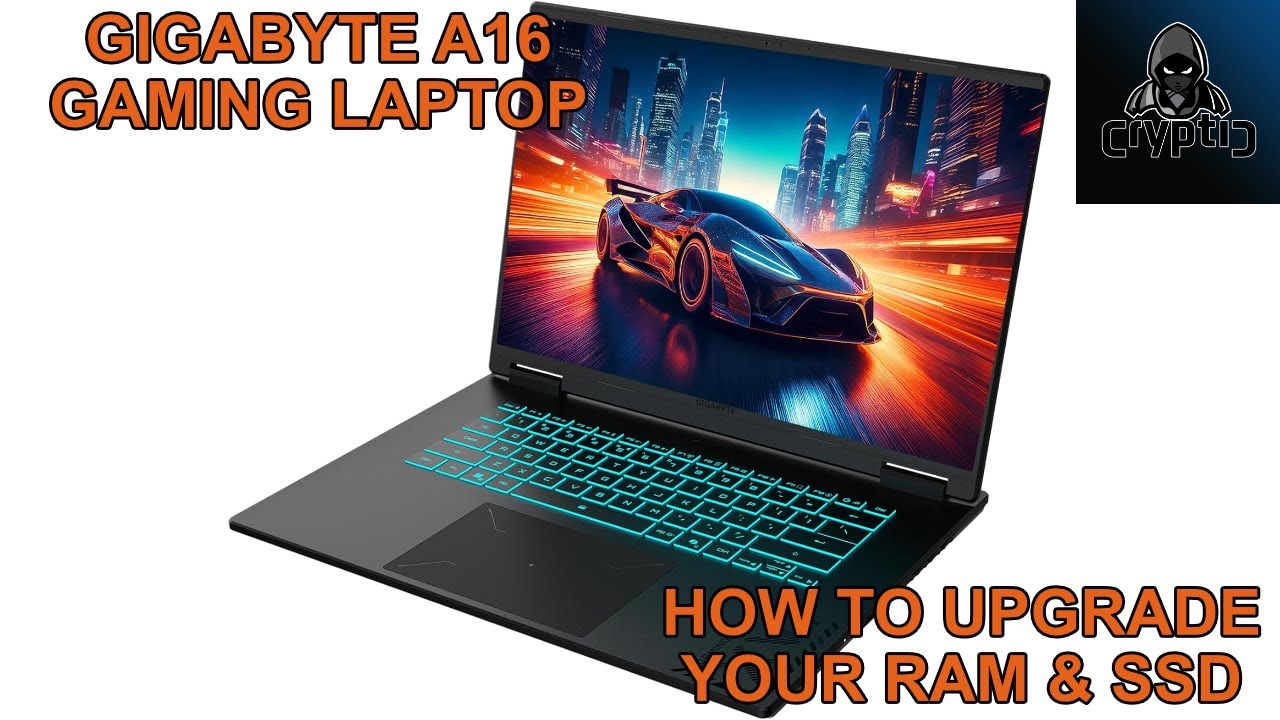 Как обновить оперативную память и SSD на игровом ноутбуке Gigabyte A16