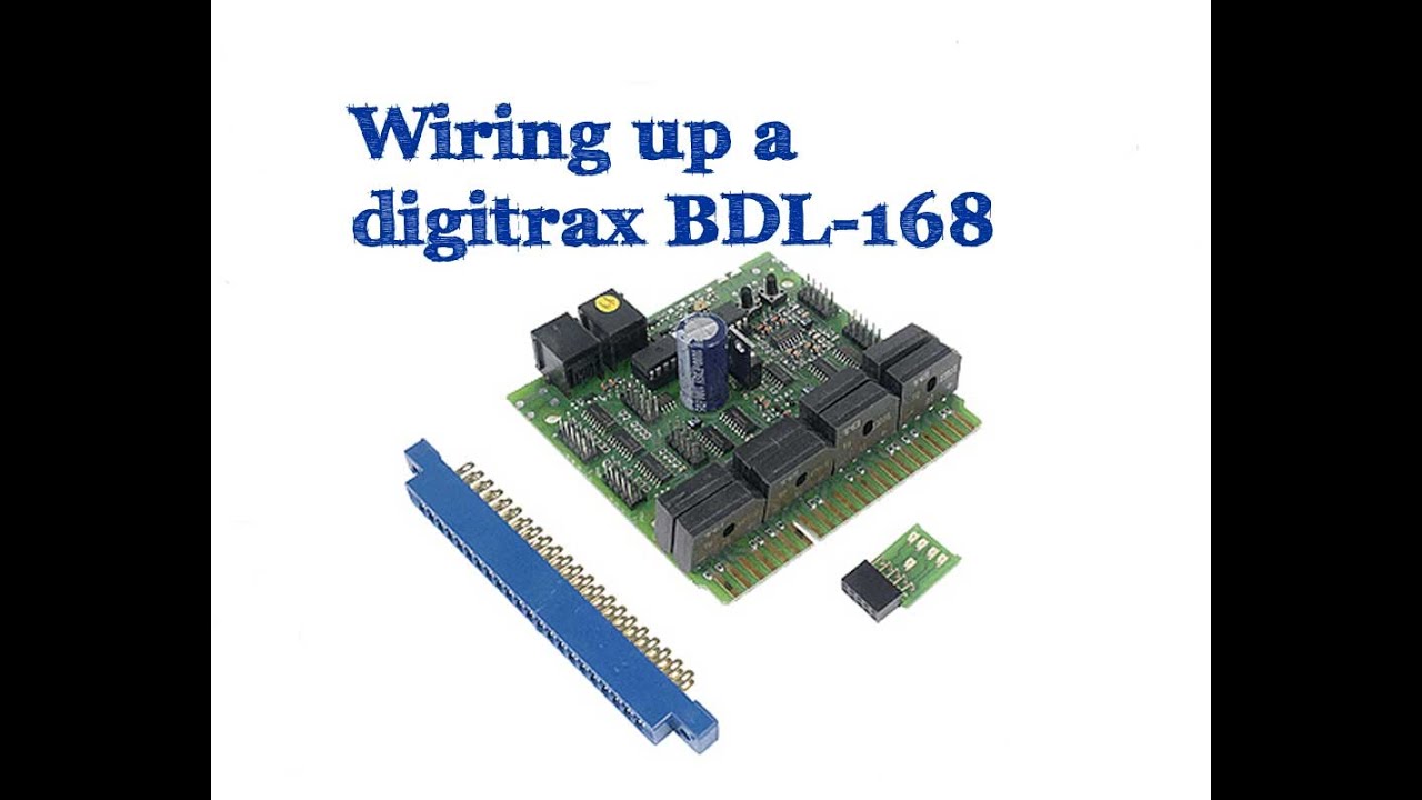 Wiring up Digitrax BDL 168