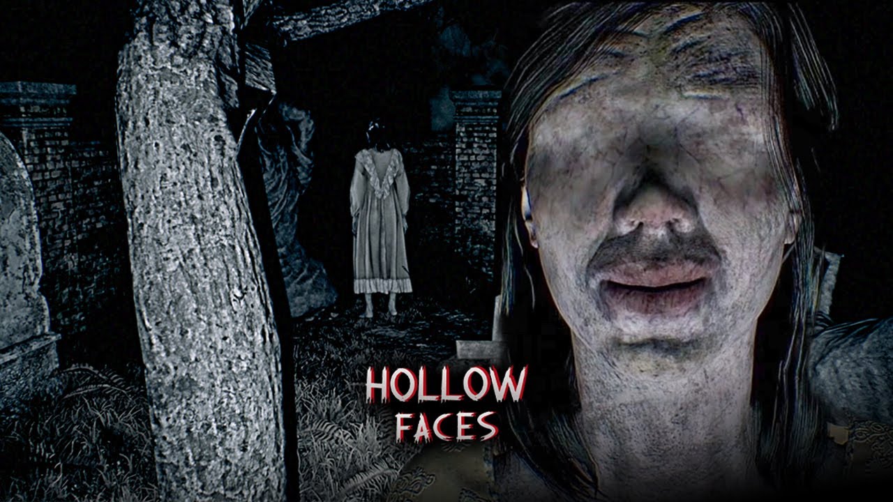 取り憑かれたように友人が言う「墓地...」そこには顔のない住民たちがいた...【Hollow Faces / ホラーゲーム】実況プレイ