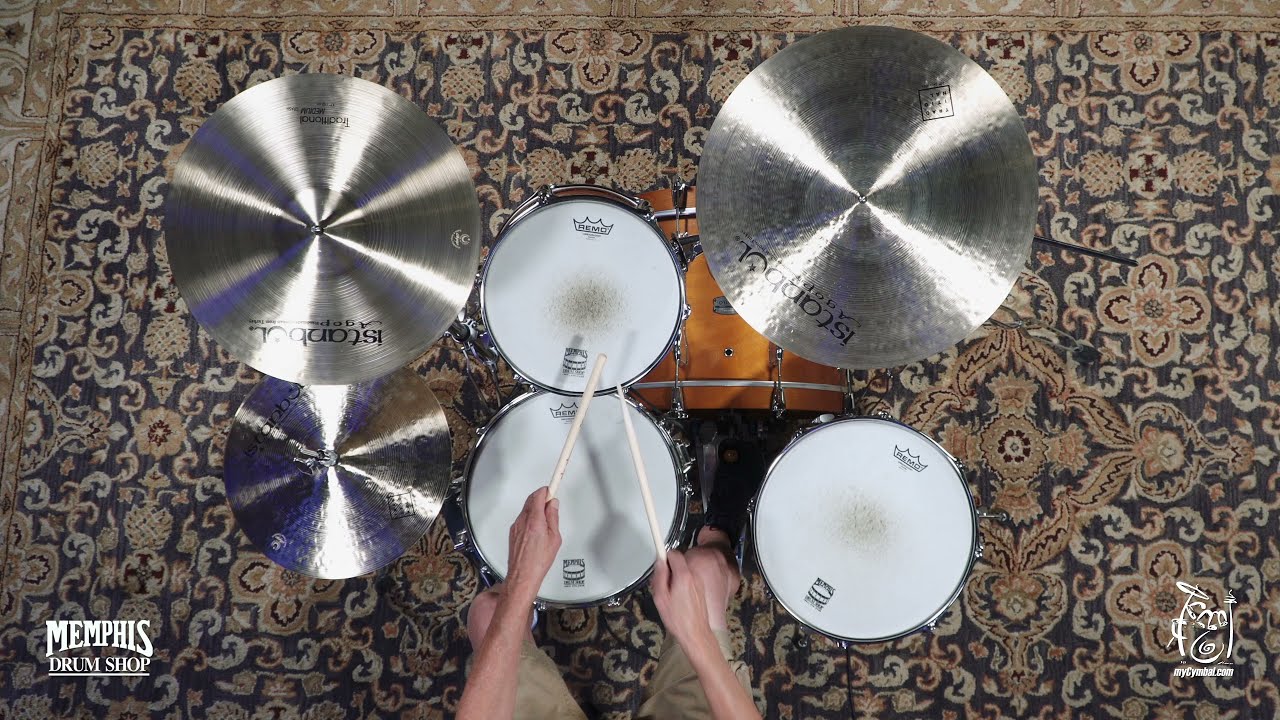 Istanbul Agop 14" Traditional Jazz Hi-Hats - 916/1098g (JH14-1070121B)