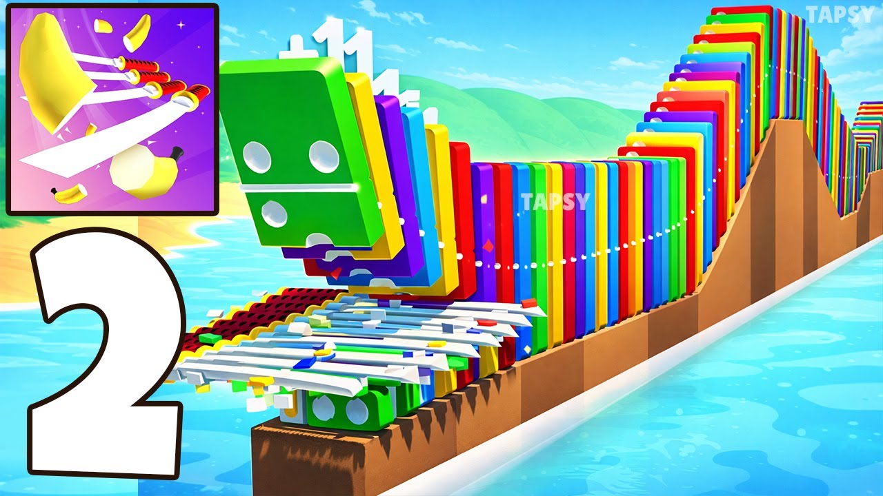 ✂️Flying Cut Gameplay Walkthrough Part 2 – New Levels & Satisfying Cuts (Android, iOS)