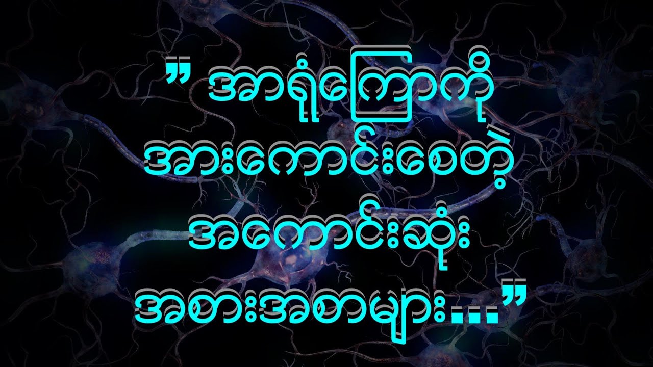 ” အာရံုေၾကာကို အားေကာင္းေစတဲ့ အေကာင္းဆံုးအစားအစာမ်ား...”