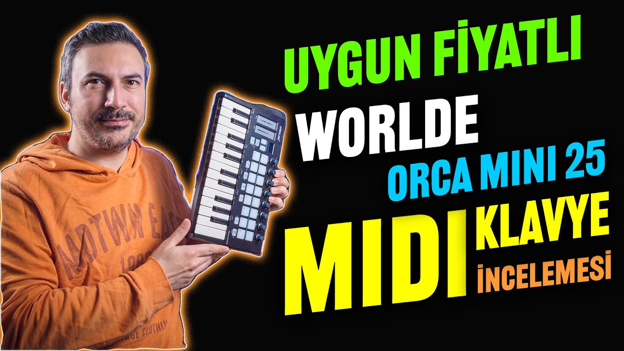 WORLDE ORCA MINI 25 MIDI KLAVYE İNCELEMESİ