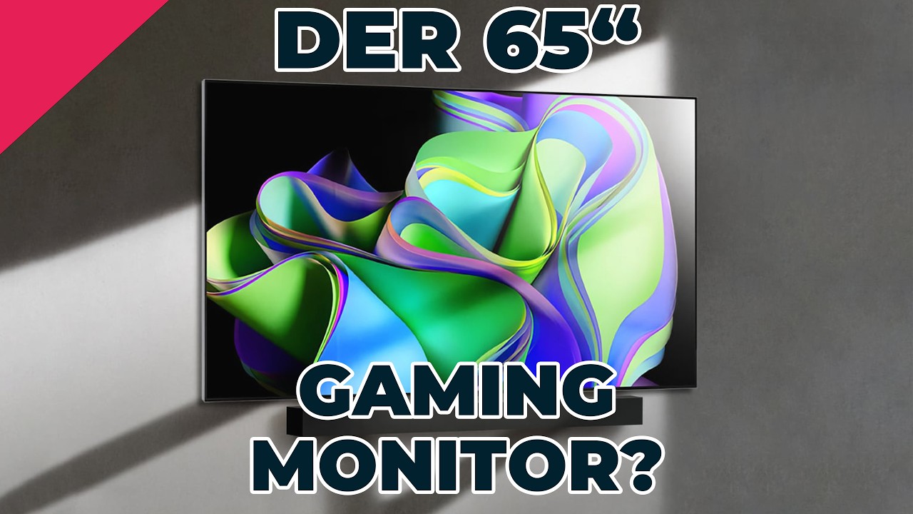 Der LG OLED C3 im PC-Monitor Test