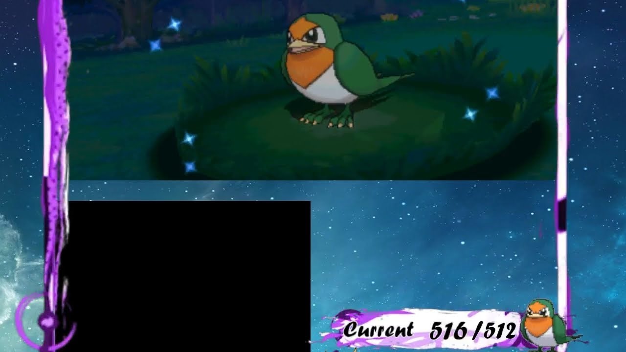 Live Shiny Taillow after 517 DexNav Encounters!