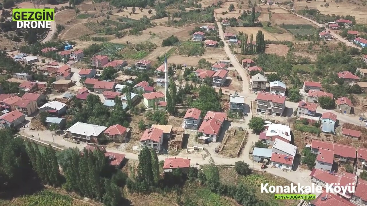 ▶ Doğanhisar - Konakkale Köyü 4K 🎥 #Youtube