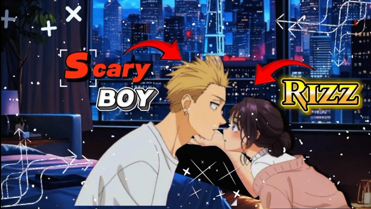 Most Innocent Girl fail in love 💕 with a Tall scary Boy  part 1+2 || anime in hindi #anime #romantic