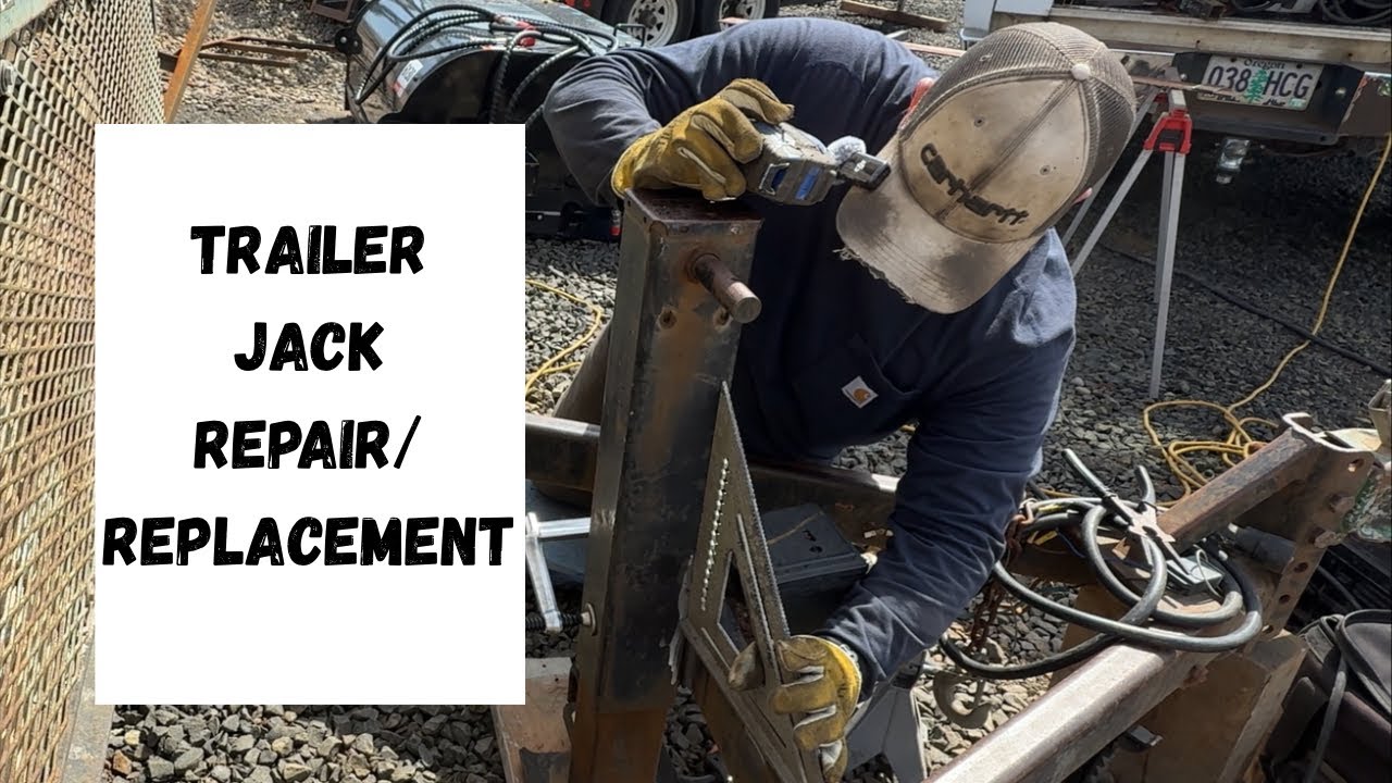 How to Install a Trailer Jack (DIY)