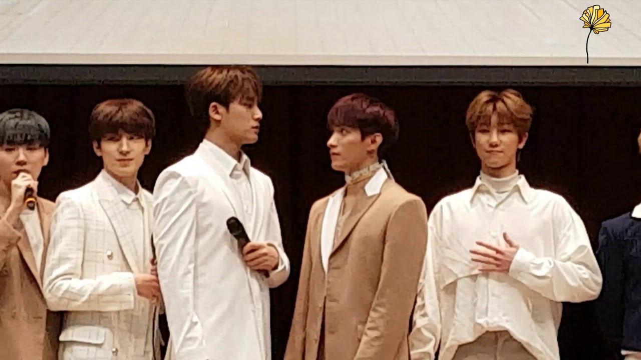 190209 세븐틴 비트로드팬사인회 시작전 포토타임