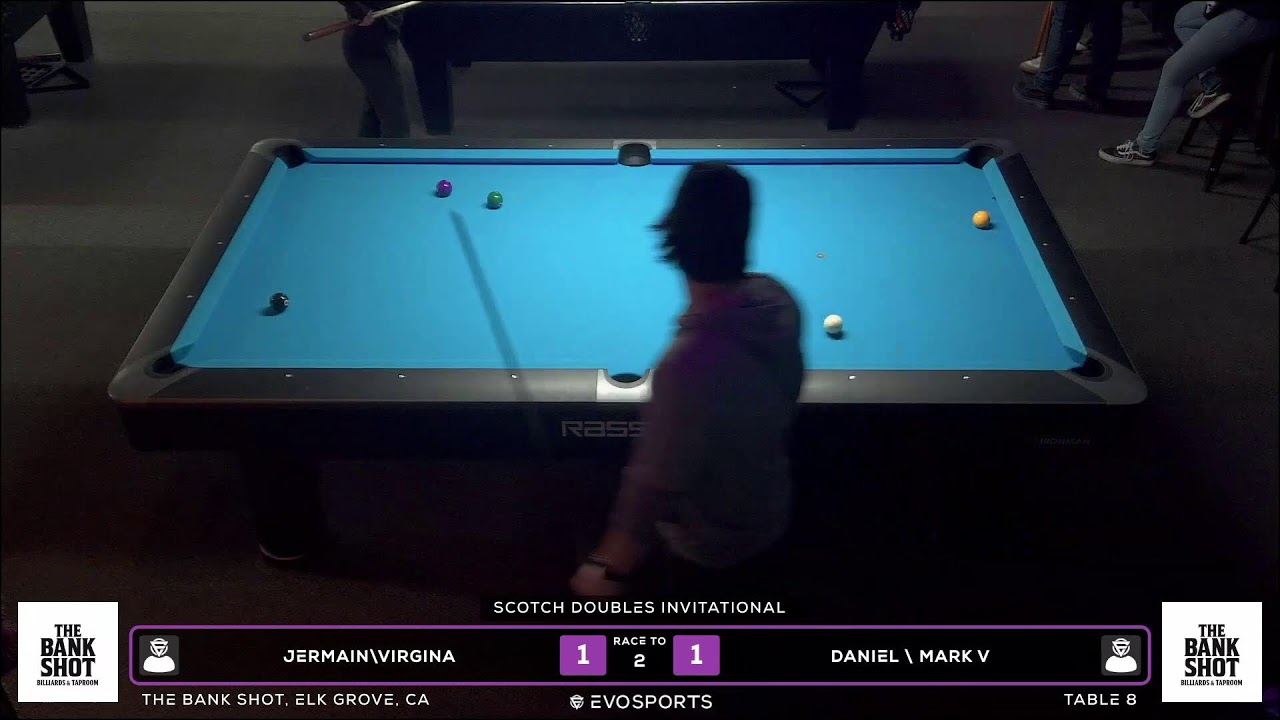 1 vs 2 - THE BANK SHOT - TABLE 8 | EvoSports