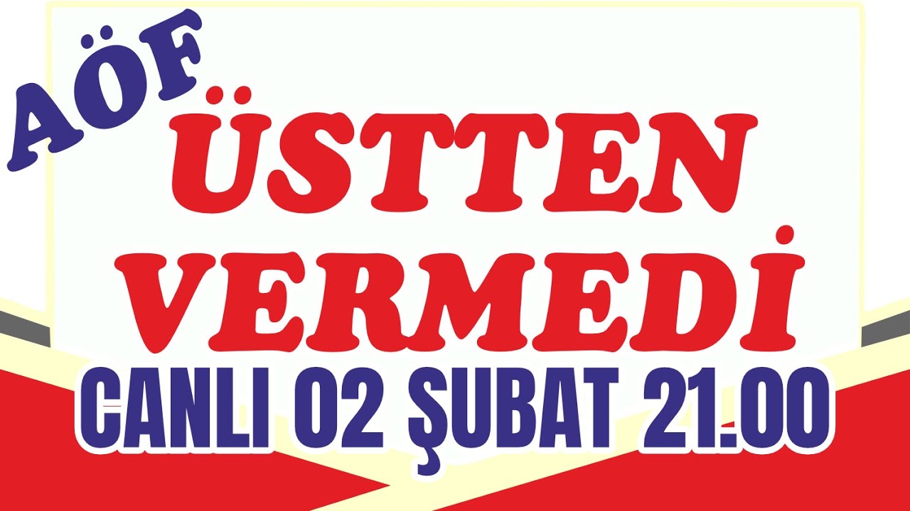 A&Ouml;F Bahar D&ouml;nemi Ders Se&ccedil;imleri Başladı | &Uuml;stten Ders Yasağı (Yeni Y&ouml;netmelik)