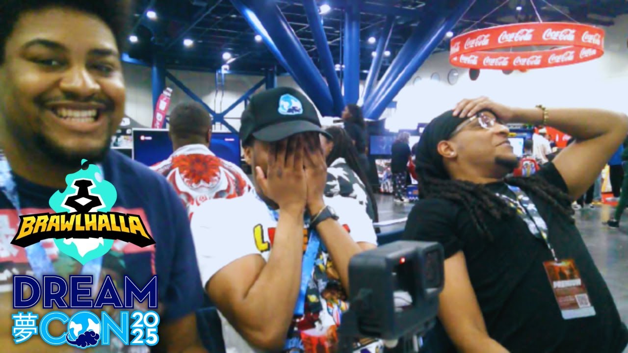 Not the ending we expected.. | Playing Brawlhalla at Dream Con 2025 w/ @ChrisRichYaps