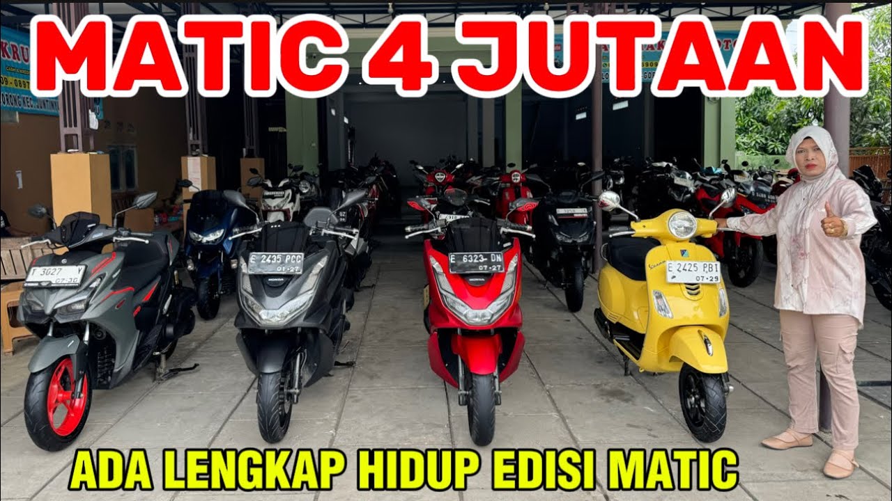 OBRAL 4 JUTAAN ADA LENGKAP PAJAK HIDUP EDISI KHUSUS MATIC #trending #viralvideo #video #viral #fyp 