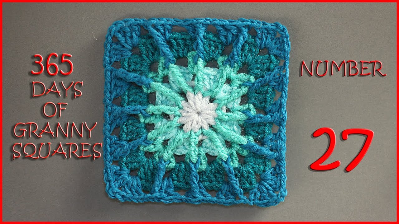 365 Days of Granny Squares Number 27