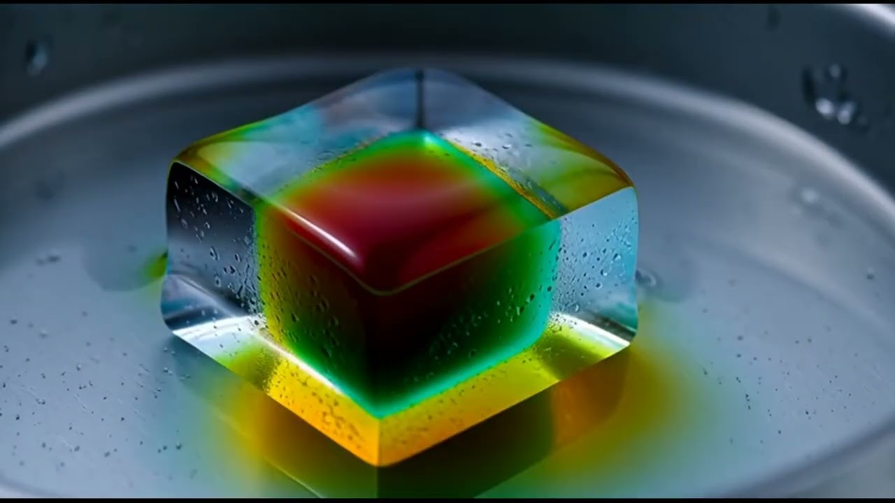 9H Ice Cube Melting & Crackling ASMR • Winter Freeze & Thaw Tingles (No Talking)