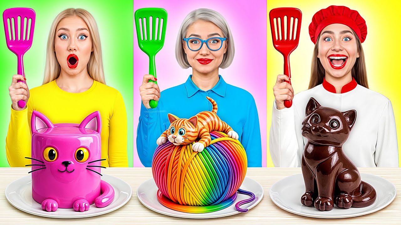 Wyzwanie Małe vs Średnie vs Duże | Śmieszne Kuchnia Momenty od Multi DO Challenge