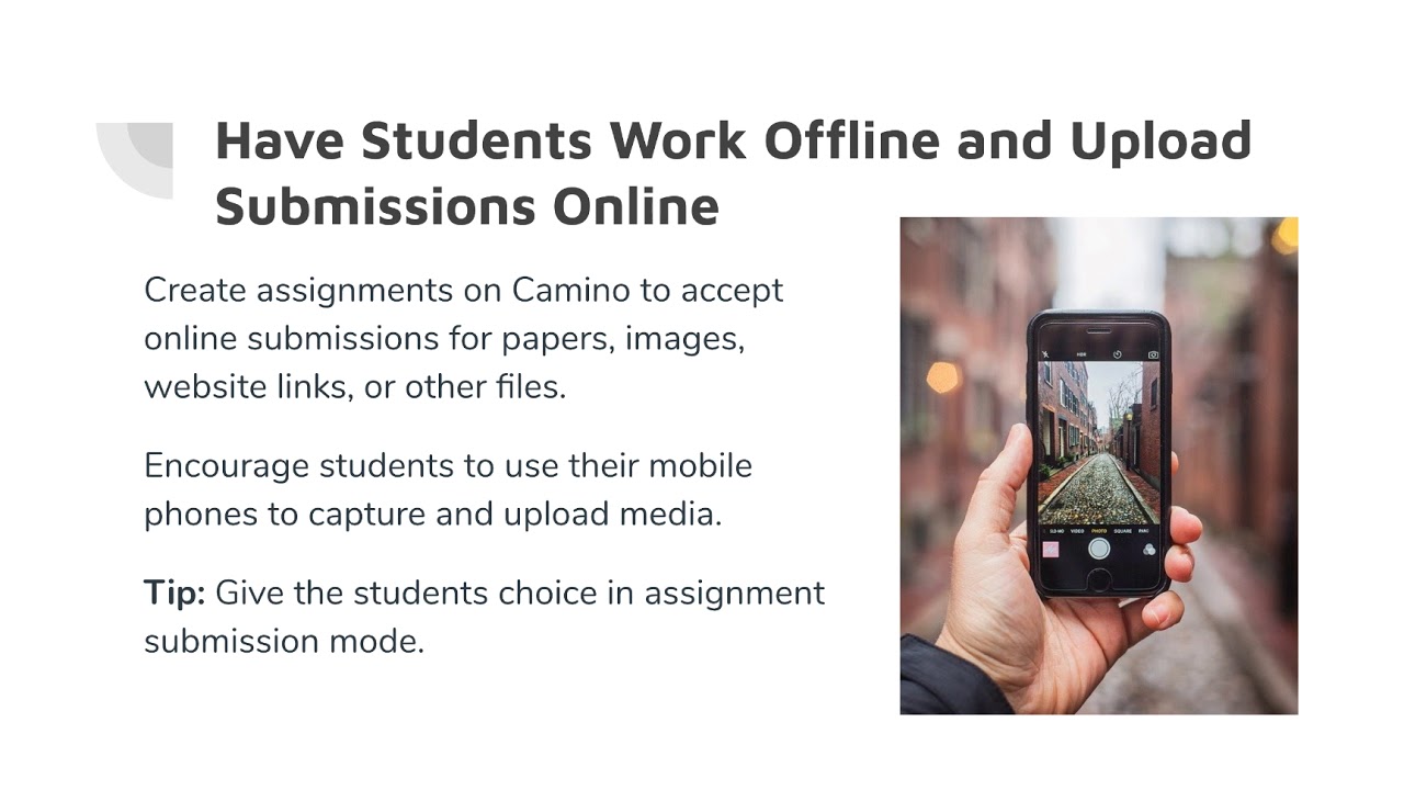 Creating Assignments for Instructional Continuity