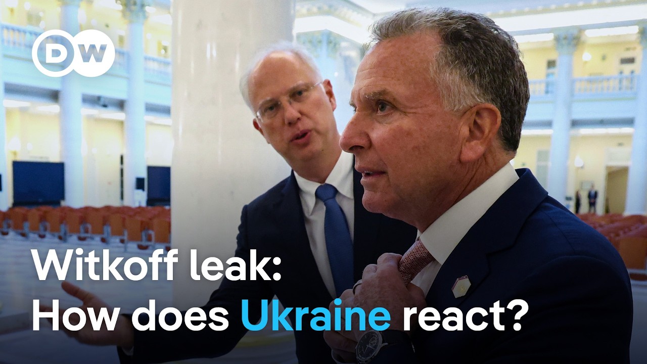 Leak: US envoy Witkoff told Russia how to pitch peace plan to Trump | DW News