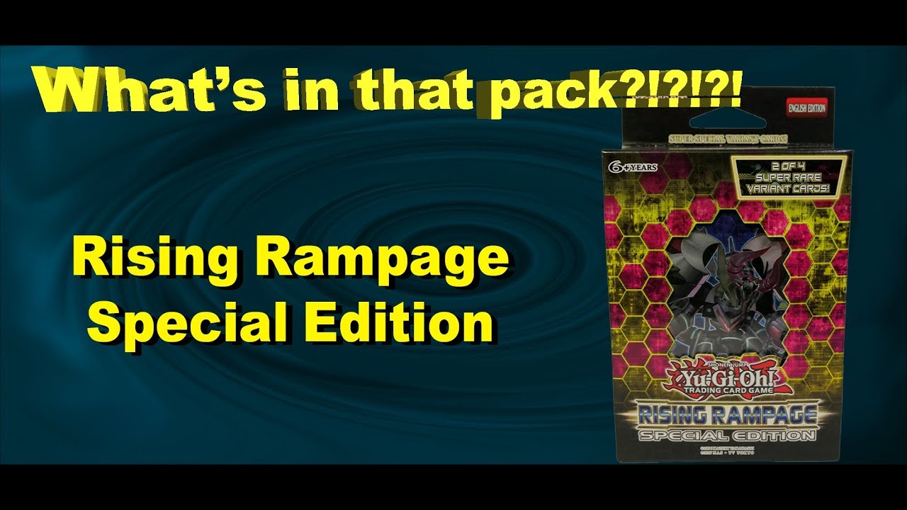 What's in that pack?!?!?! 10-23-19 Rising Rampage Special Edition