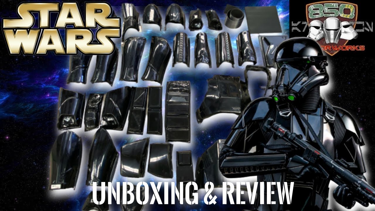 Star Wars Deathtrooper Armor Kit Unboxing | 850 Armor Works | Deathtrooper Armor Build Part 1