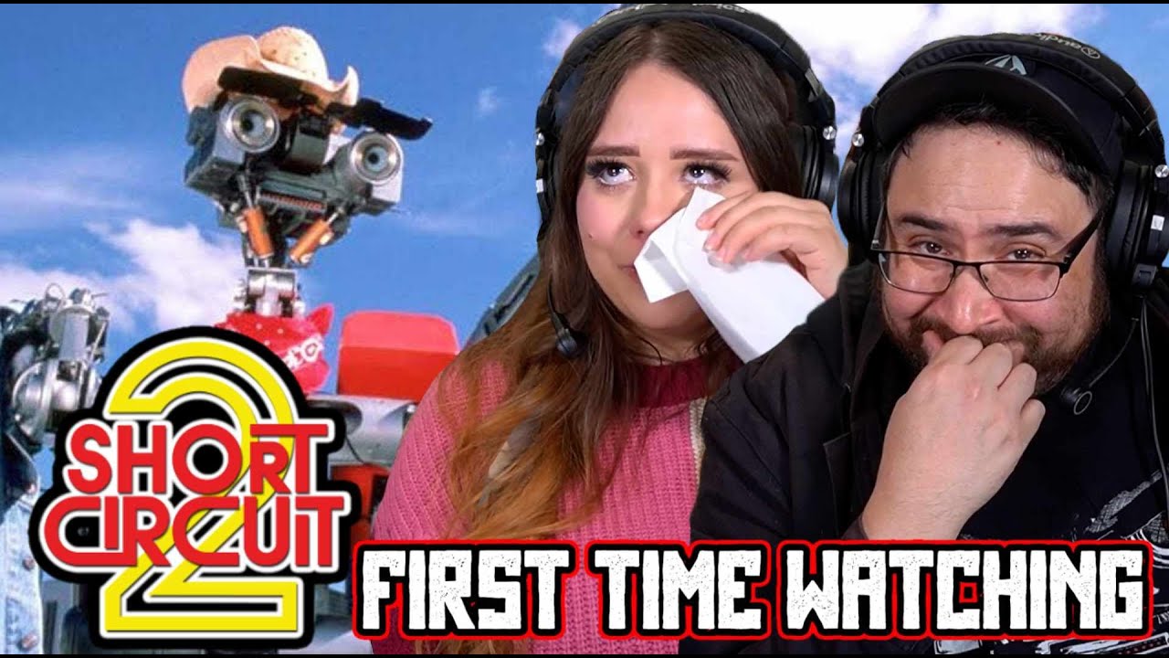 Short Circuit 2 (1988) MOVIE REACTION | Her FIRST TIME WATCHING this Johnny Five sequel!