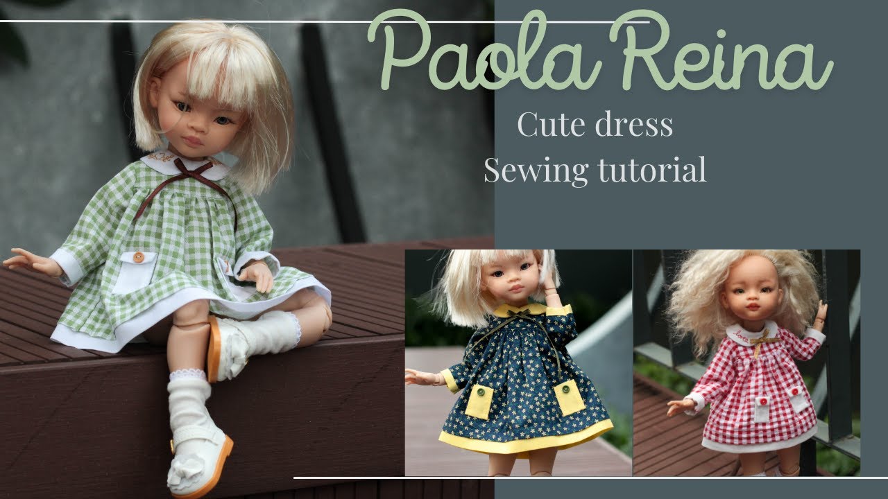 Paola Reina cute dress tutorial