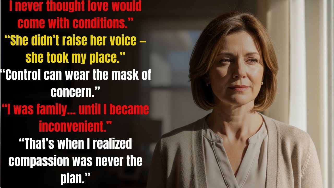 When My Daughter-in-Law Chose Control Over Compassion for Me