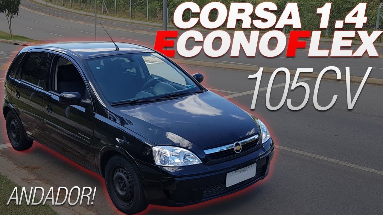ROLÊ NO CORSA 1.4 ECONOFLEX | ESSE ANDA BEM!