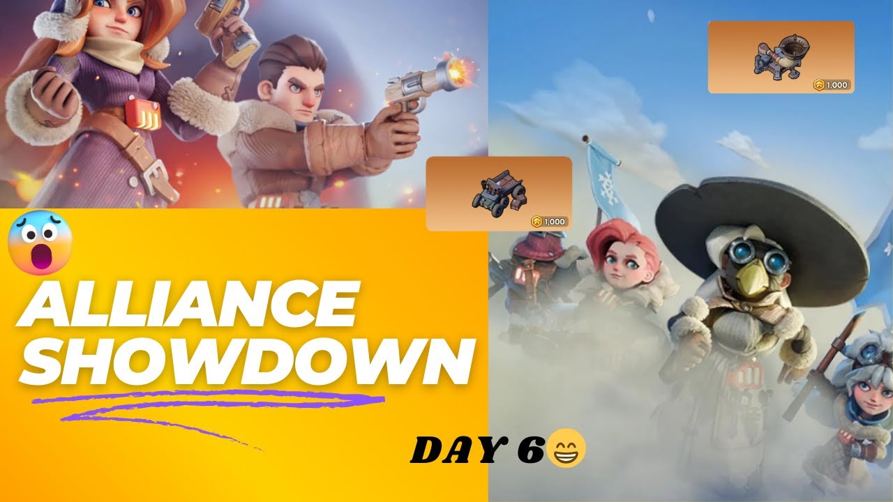 Alliance Showdown Day 6😁 as a free to play player
