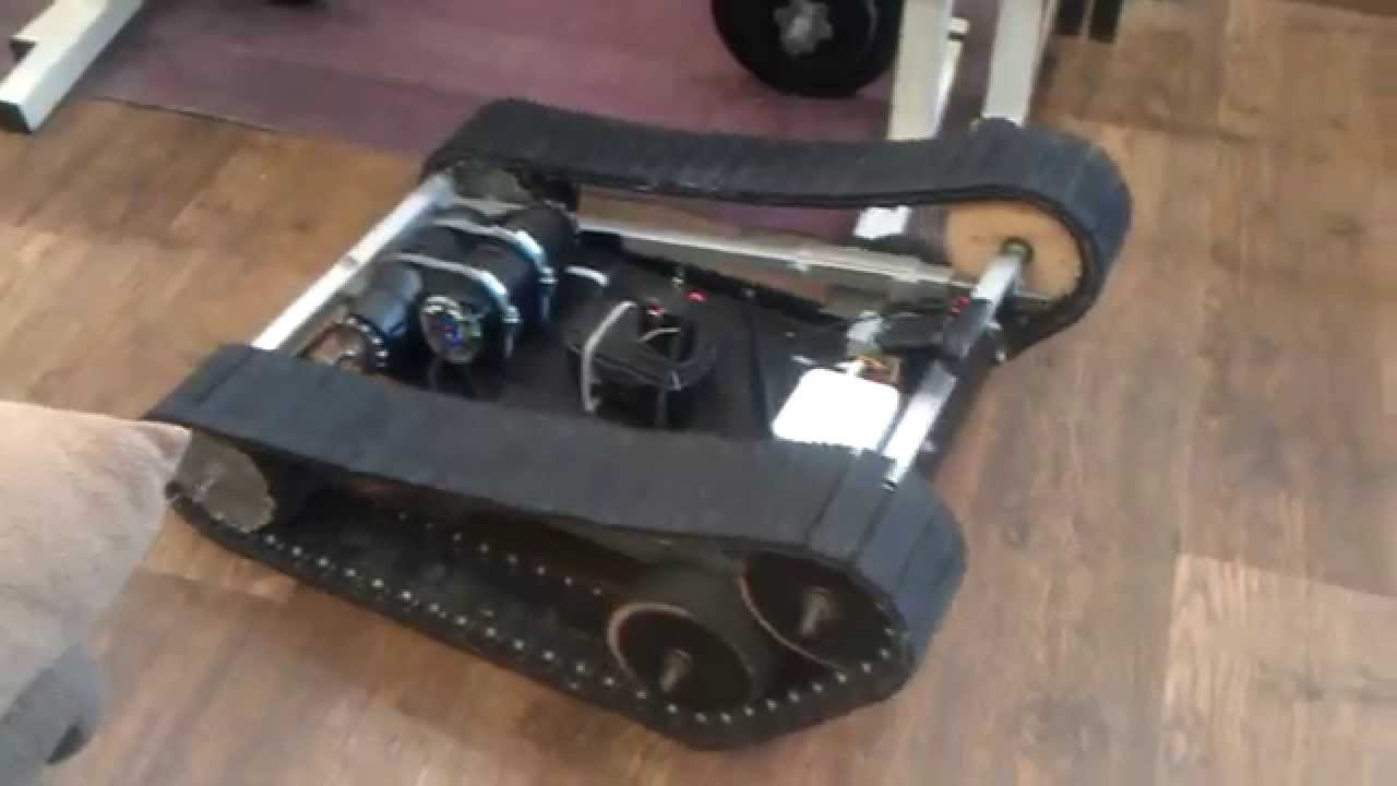Wifi tracked robot