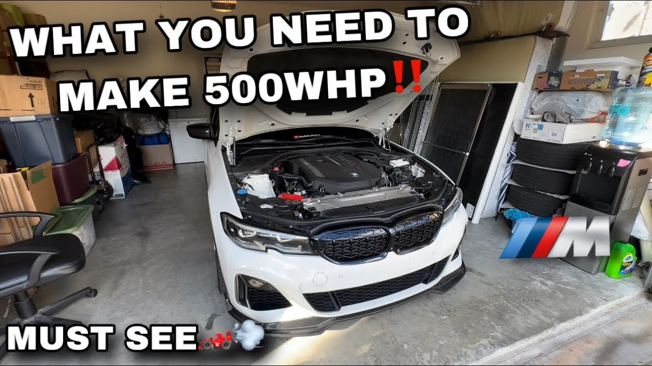 HOW TO MAKE 500WHP OR MORE IN YOUR M340i/B58 ENGINE‼️📝 *MUST SEE*🏎️💨
