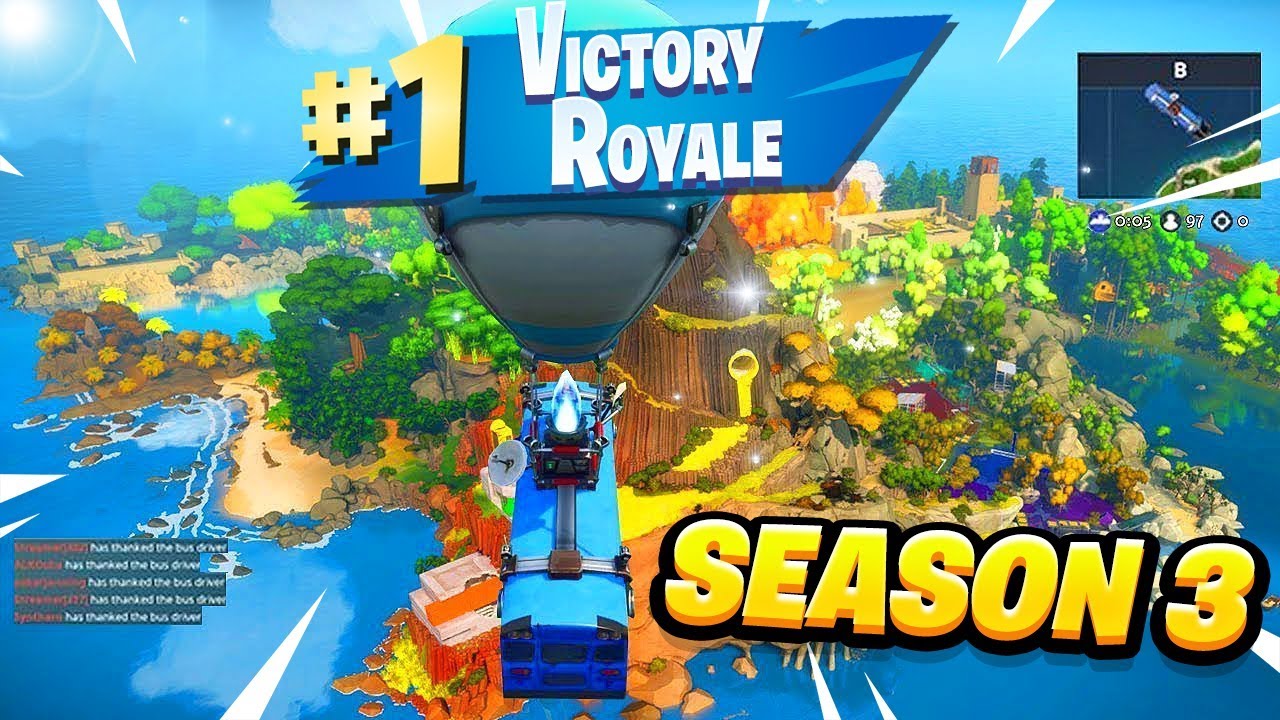 VITTORIA NELLA NUOVA STAGIONE 3 CAPITOLO 2 DI FORTNITE!! 😱 *NUOVA MAPPA E NUOVE SKIN*