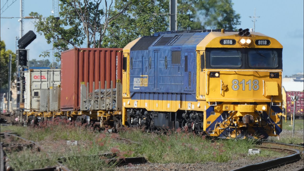 Acacia Ridge Movements 2/Random Trains Around Brisbane 6