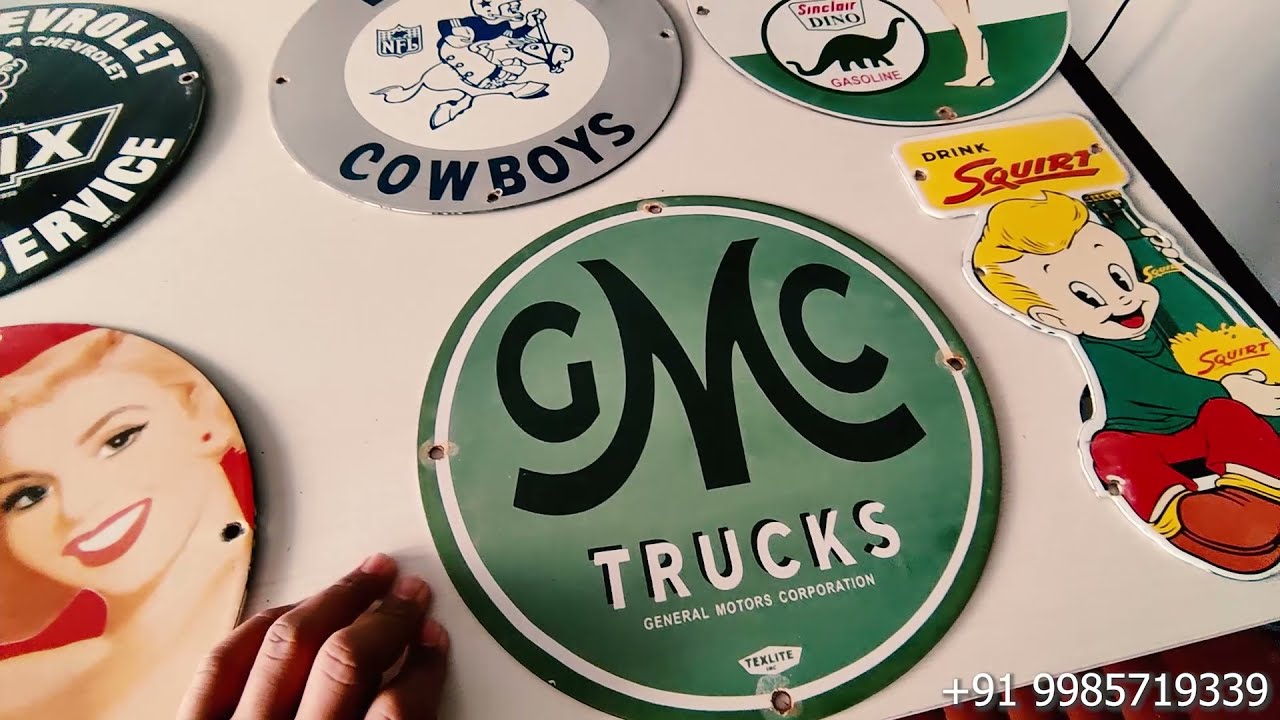 PORCELAIN SIGN MANUFACTURING- ENAMEL SIGN MANUFACTURING- VINTAGE SIGN MANUFACTURING- +919985719339