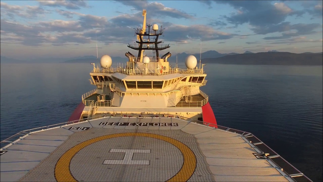 Deep Explorer - Dive Support Vessel - Sea trials - Norway, Vard, Technip