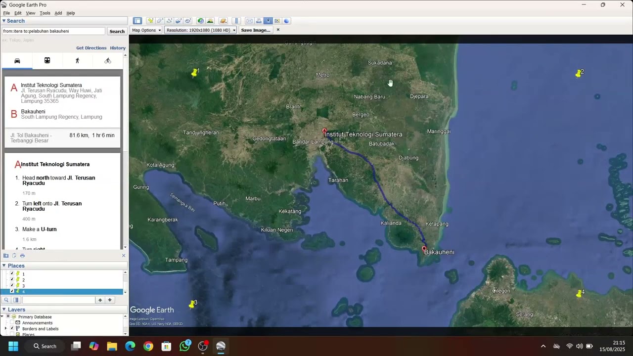 Tutorial Pembuatan Peta Kesampaian (Google Earth & ArcMap)