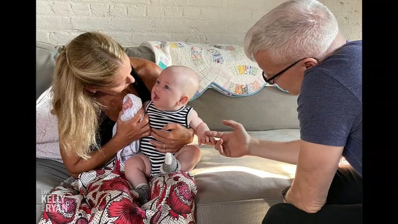 Anderson Cooper and Baby Wyatt's Morning Routine