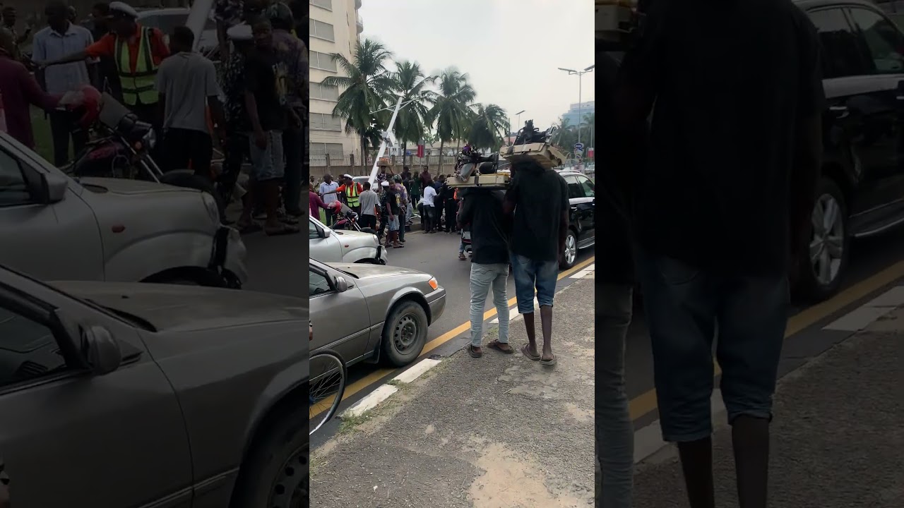 Accident on temple road #goviral #fvpシ #accident