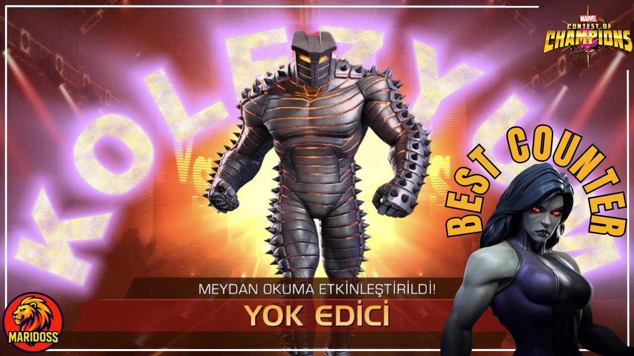 Yok Edici’yi Erittim! 🔥 Tek Kişilik Kolezyum Rehberi | Ölümsüz She-Hulk vs The Destroyer #mcoc