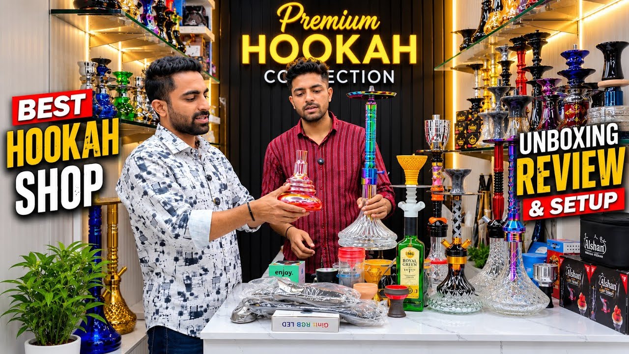 Hookah Accessories Starting at ₹5 😱 | Hookah for 300 😍 | Cheapest Hookah wholesale shop 🔥