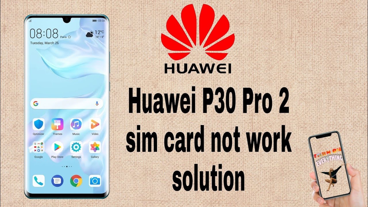 P30 Pro sim solution sim card not work ||  easy repair || basic