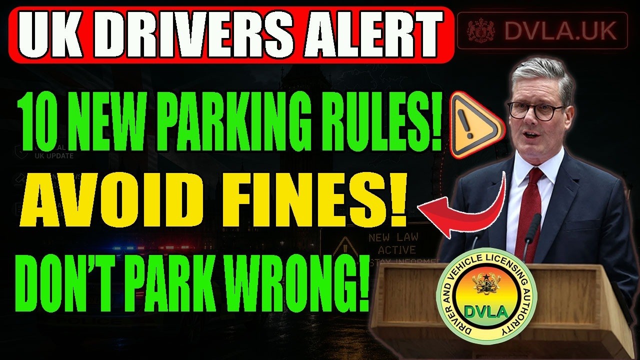 🚨 DVLA Update 10 New Parking Rules Every UK Driver Must Know Before Tomorrow!