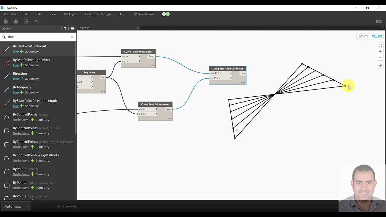 25  Create beams between edges - Dynamo Applications