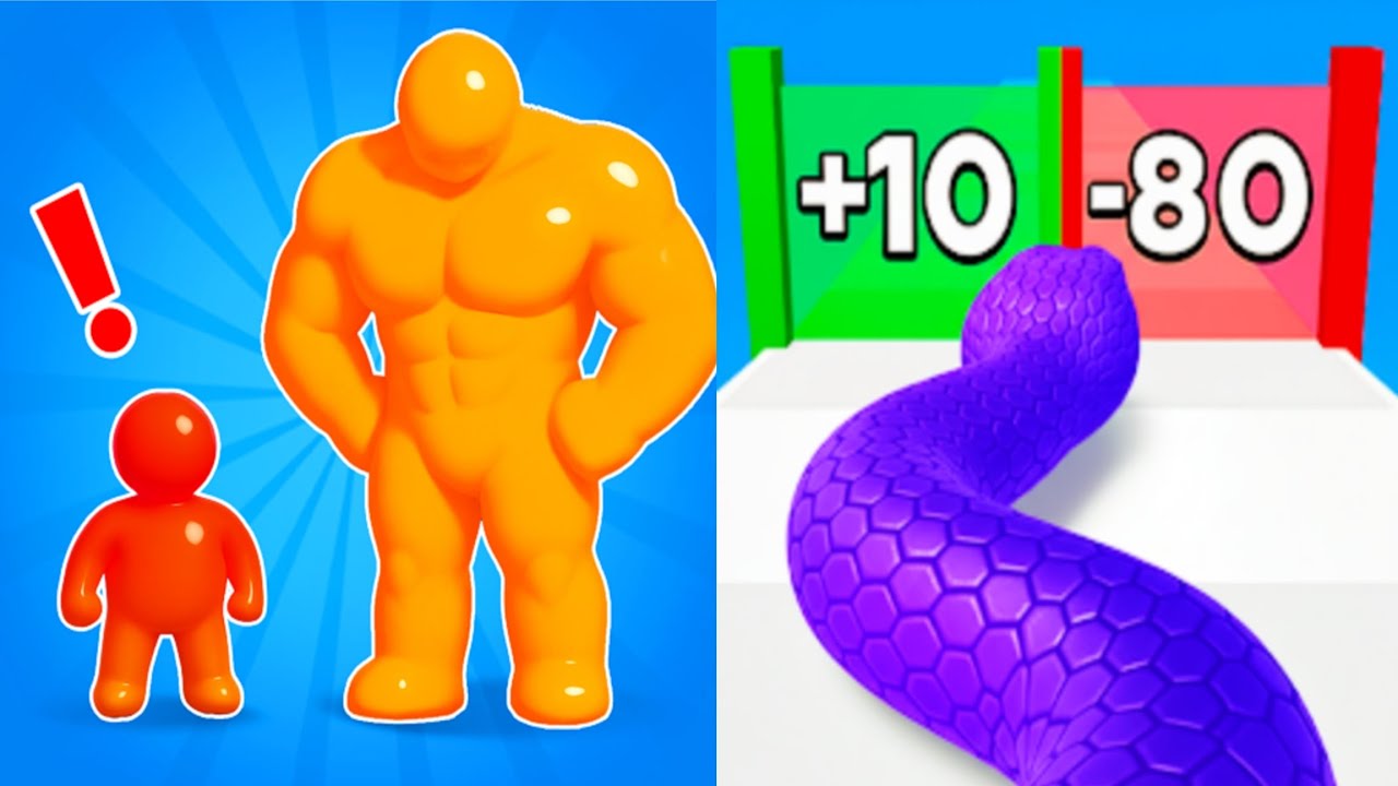 Tall Man Run Vs Snake Run New Update All Levels Gameplay Android Ios 