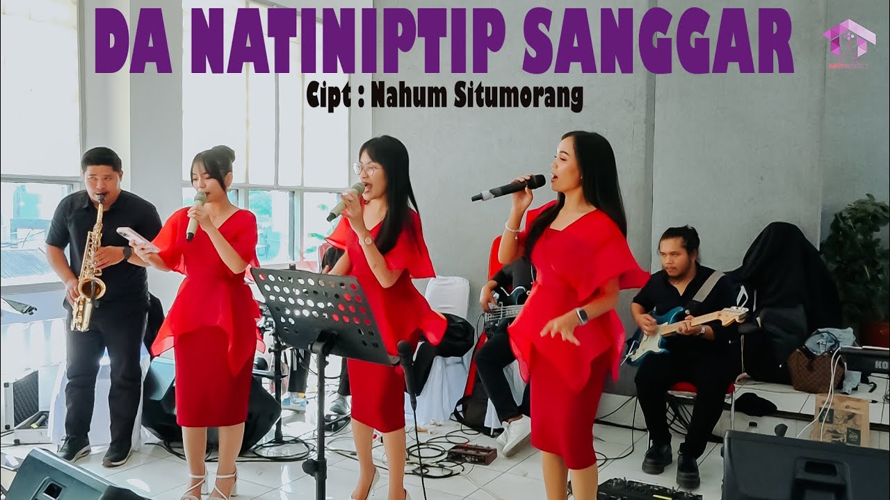 DA NATINIPTIP SANGGAR  - B Three Star || Live Performance in Wedding || Cipt : Nahum Situmorang