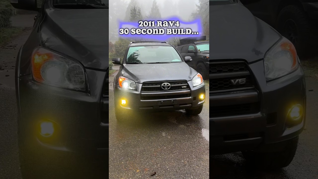 2011 #ToyotaRAV4 lift kit, wheel and tire upgrade, projector retrofit, +  CarPlay. #softroader