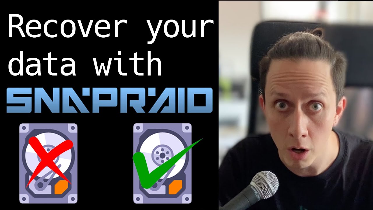 How to recover a failed drive using Snapraid