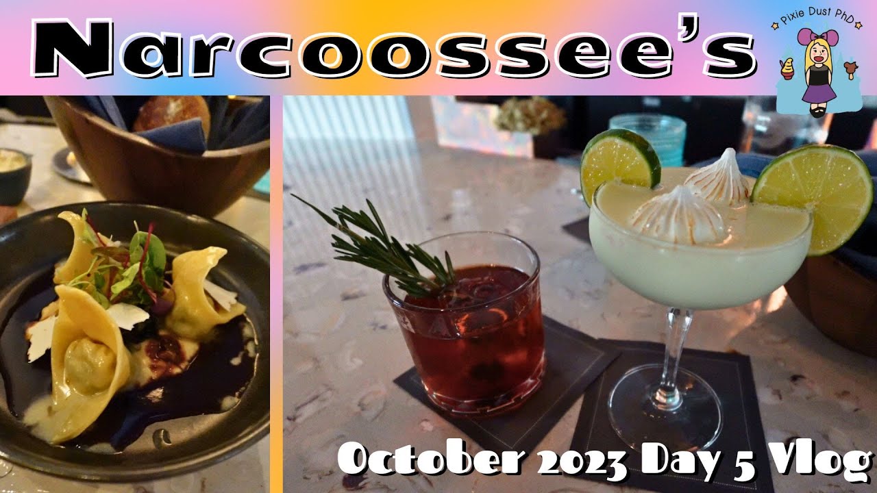 Narcoossee's Lounge Dinner at Disney's Grand Floridian | No Reservations! | October 2023 Vlog Day 5