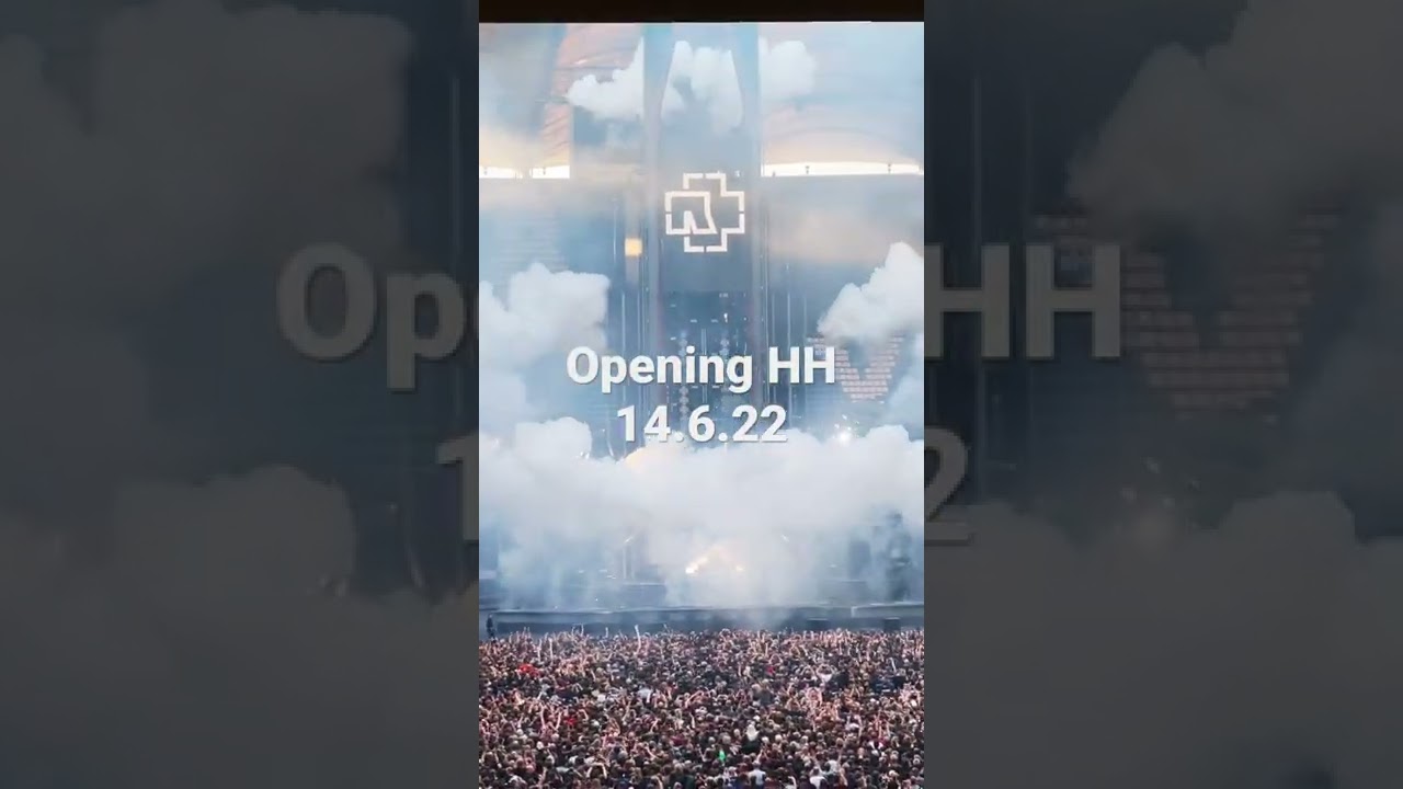 Rammstein Hamburg 2022 Opening